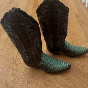 Dan Post python Cowboy boots